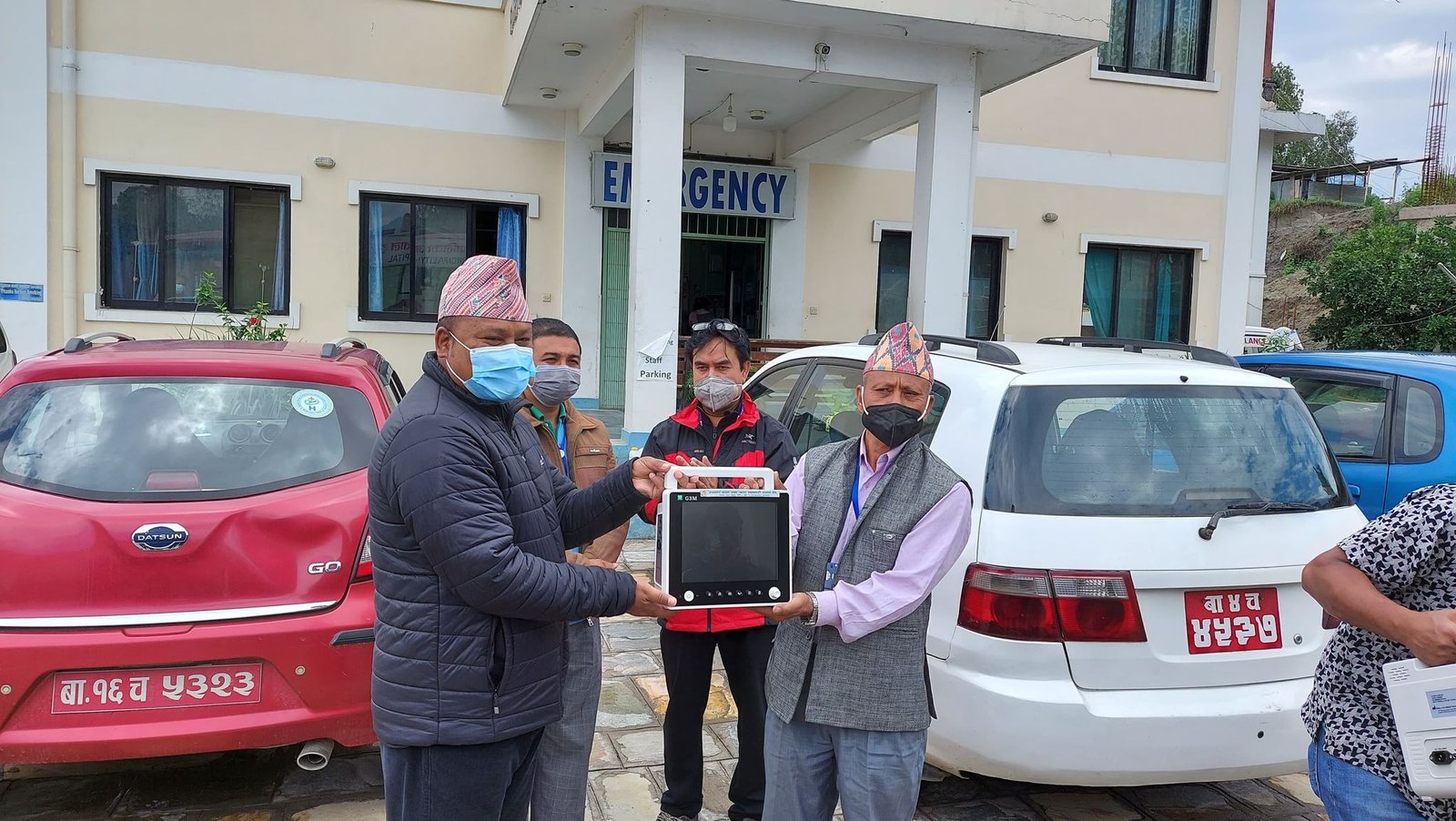 नेपाल–कोरिया अस्पताललाई स्वास्थ्य उपकरण सहयोग