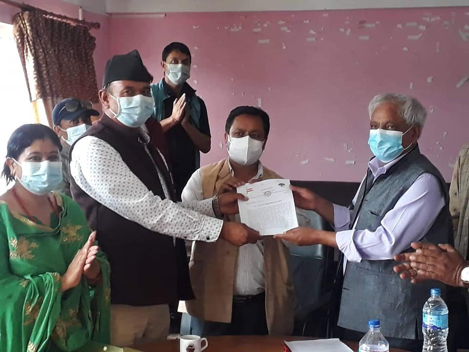कोभिडका कारण ज्यान गुमाउने परिवारलाई एक लाख रुपैंया राहत दिन चाँगुनारायण कांग्रेसको माग