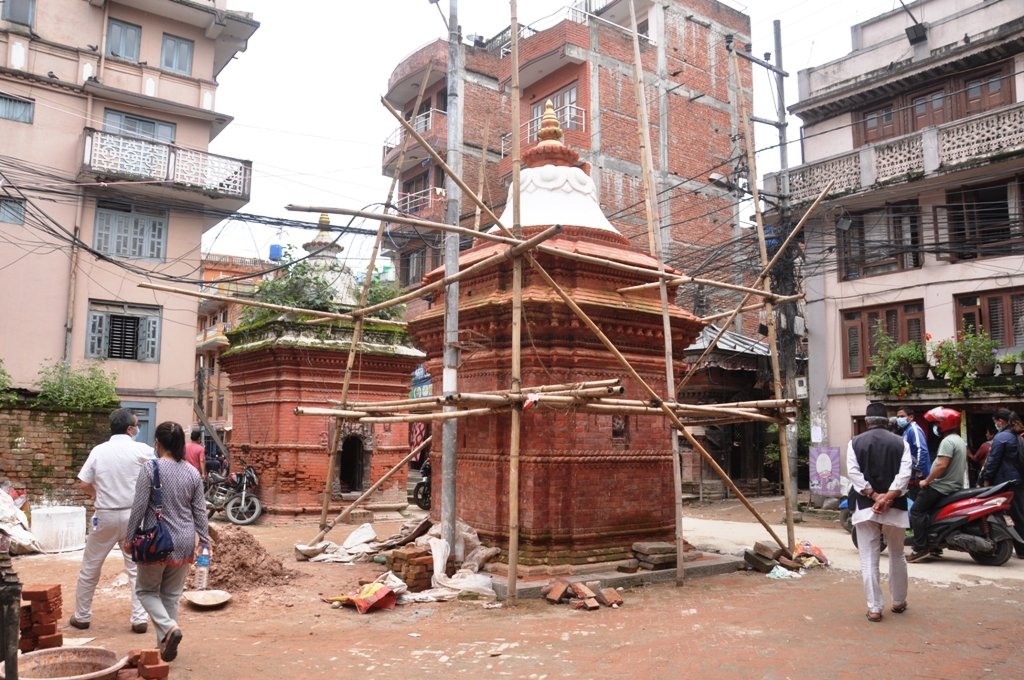 मध्यपुर थिमिको शंखधरचोकदेखी बोडेसम्म सम्पदा पदयात्रा