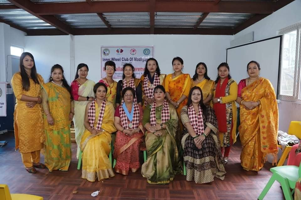 इनरह्वील क्लवको पदस्थापन तथा पुरस्कार वितरण सम्पन्न